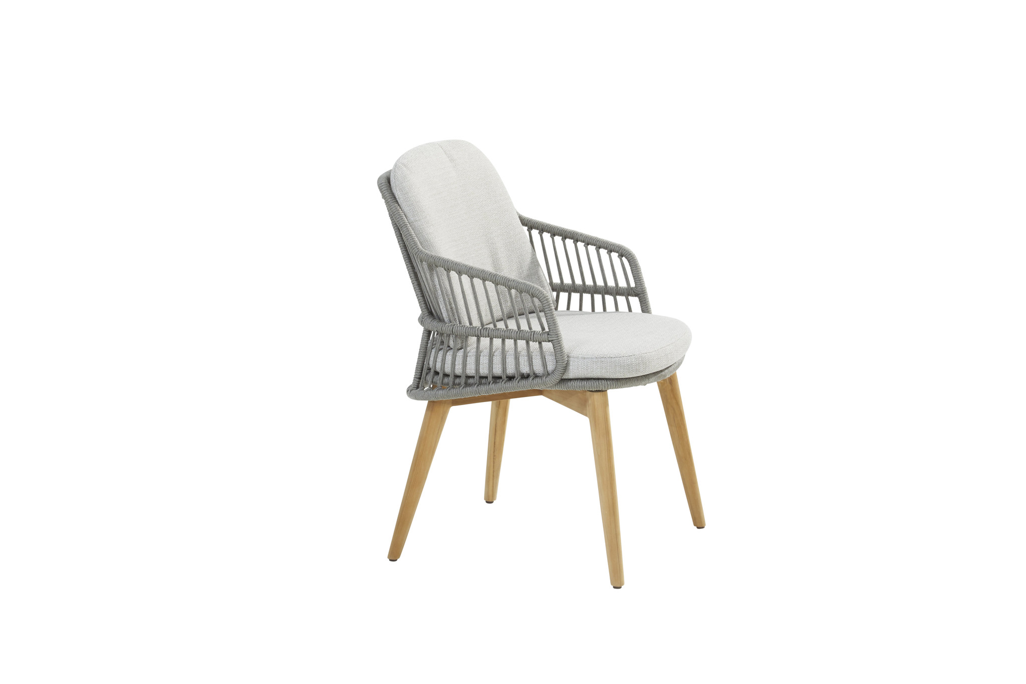 Sempre dining set teak with Belair table