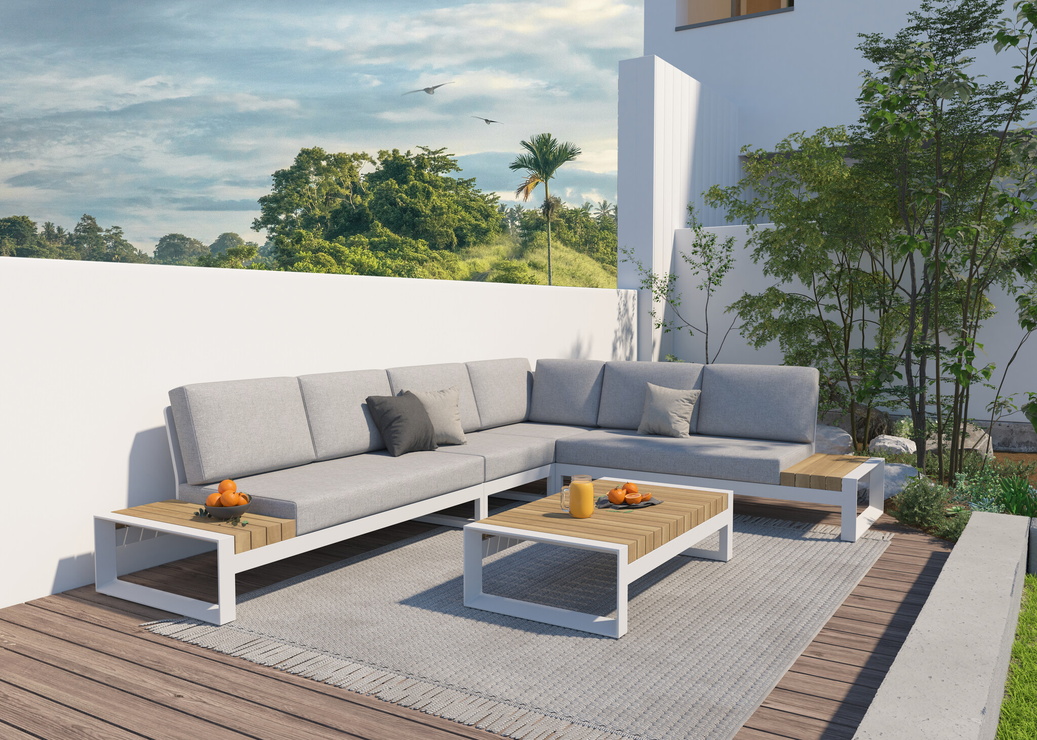 Matisse loungeset inclusief tafel