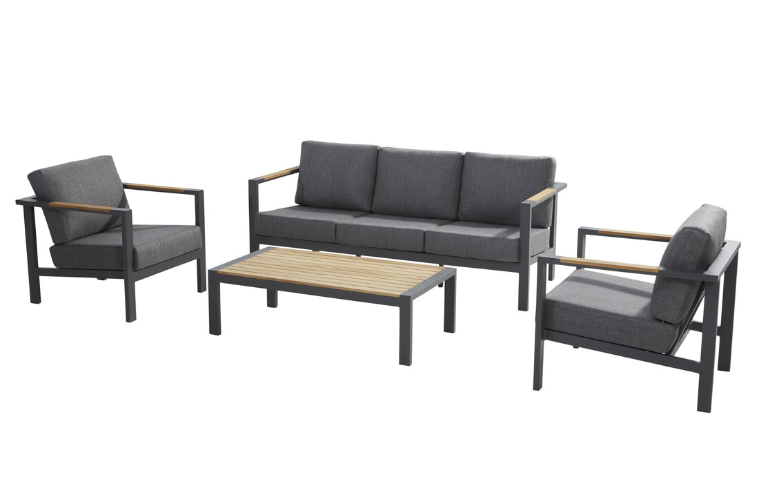 Ginger Lounge Living – ohne Couchtisch