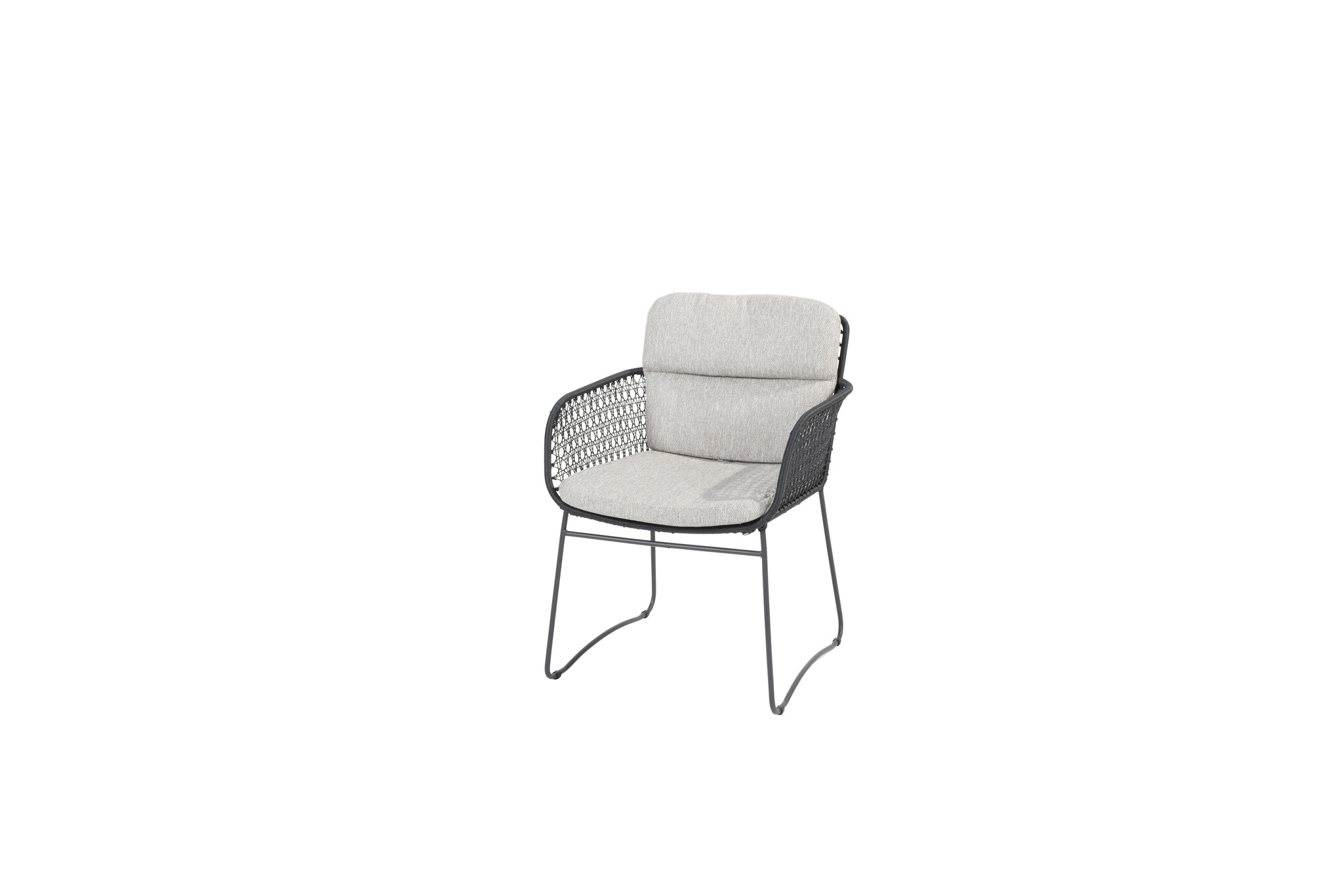 Aprilla Dining-Stuhl + Ambassador Teakholztisch