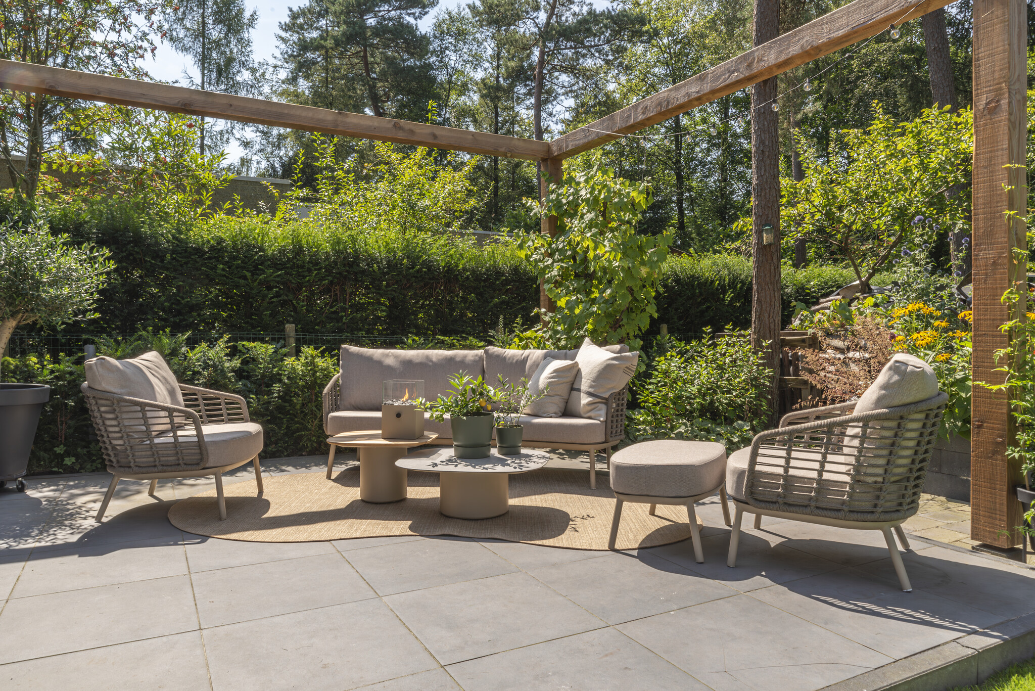 4 Seasons Outdoor Puccini Lounge Set - Copy
