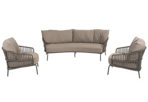 Capalbio loungeset + voetenbank (showroommodel)