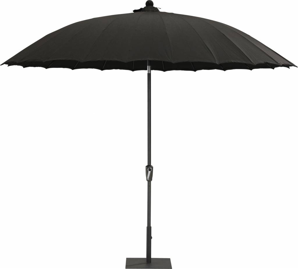Sonnenschirm Shanghai Schwarz 300 cm