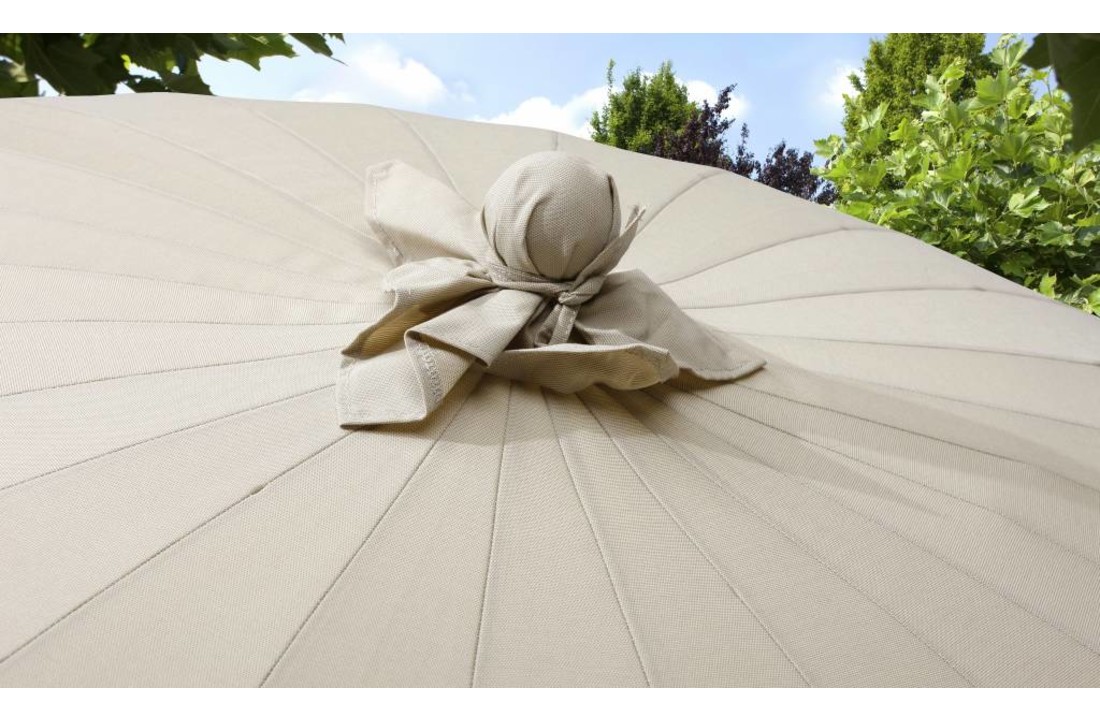 Parasol Shanghai taupe 300 cm