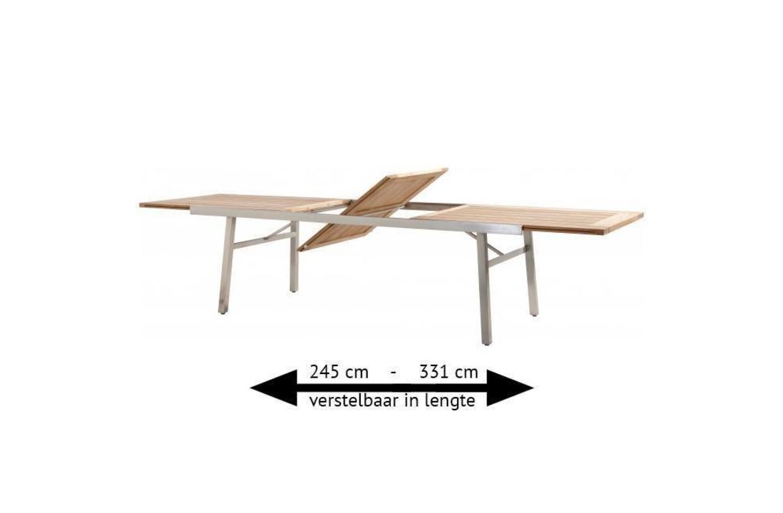 Continental tafel uitschuifbaar