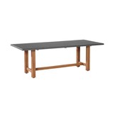 Lazio teak rectangular table 220 x 95 cm