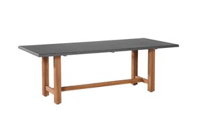 Lazio tuintafel antraciet 220 x 95 cm