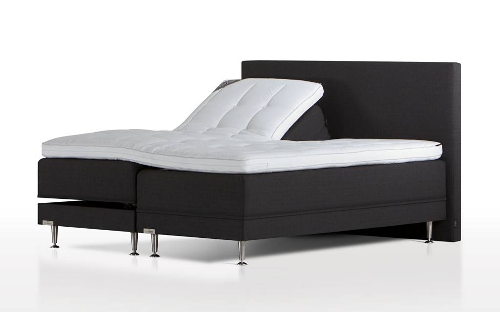 4500 Silber Boxspringbett elektrisch