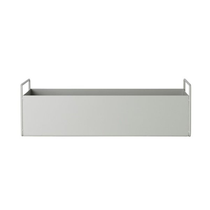 ferm LIVING-collectie Plant Box - Light Grey - Small