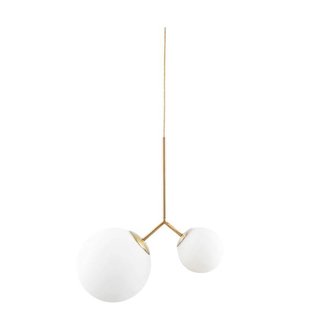 House Doctor Hanglamp TWICE wit/wit