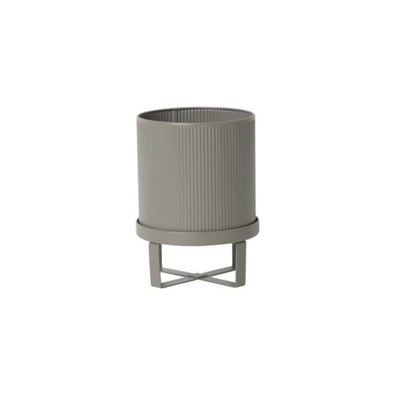 ferm LIVING-collectie Flowerpot Bau - grey (dia 18)