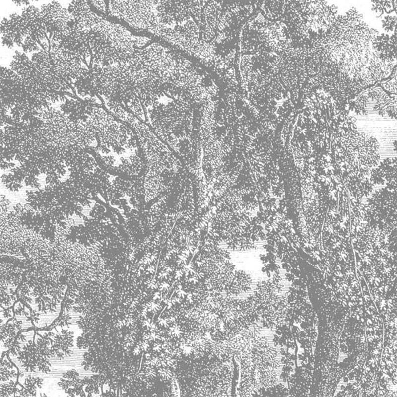 KEK Amsterdam-collectie Wallpaper Circle Engraved Tree