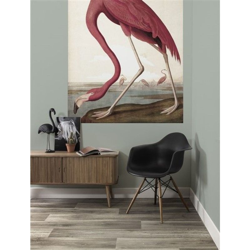 KEK Amsterdam-collectie Wallpaper Panel Flamingo