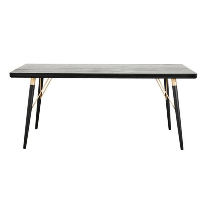 Nordal-collectie Dining table, black wood