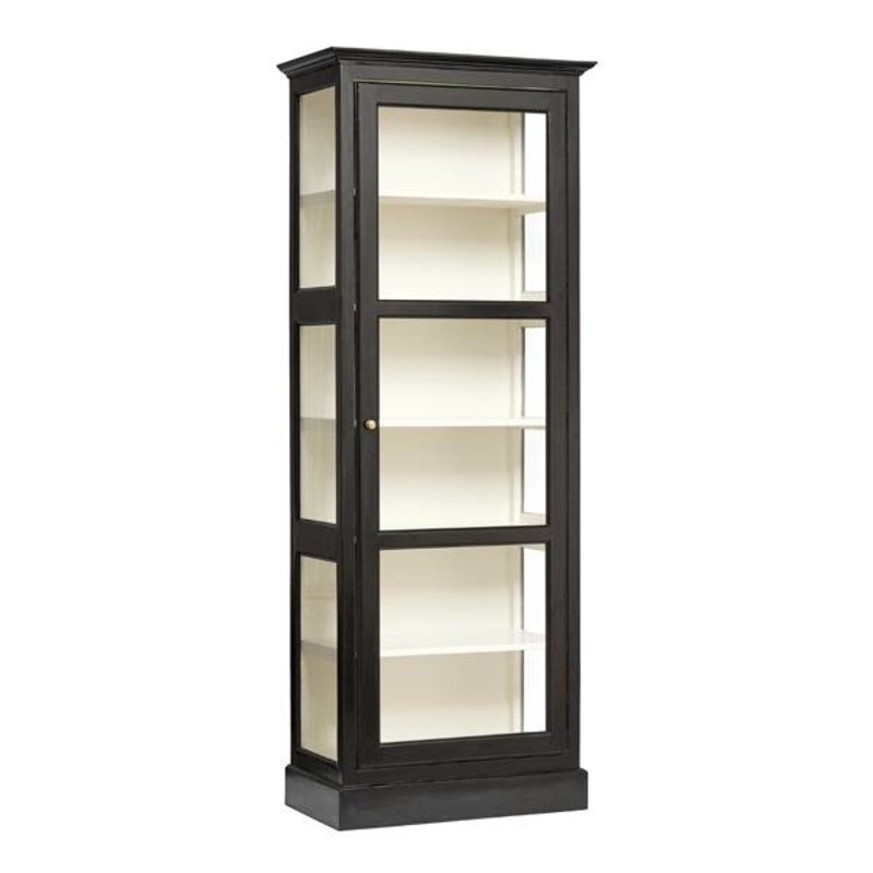 Nordal-collectie CLASSIC cabinet, single, black