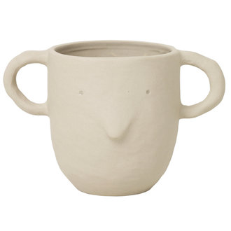 ferm LIVING Mus Plant Pot Large - Sand