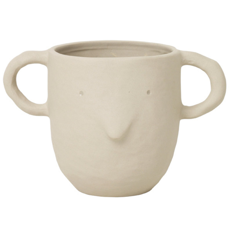 ferm LIVING-collectie Mus Plant Pot Large - Sand