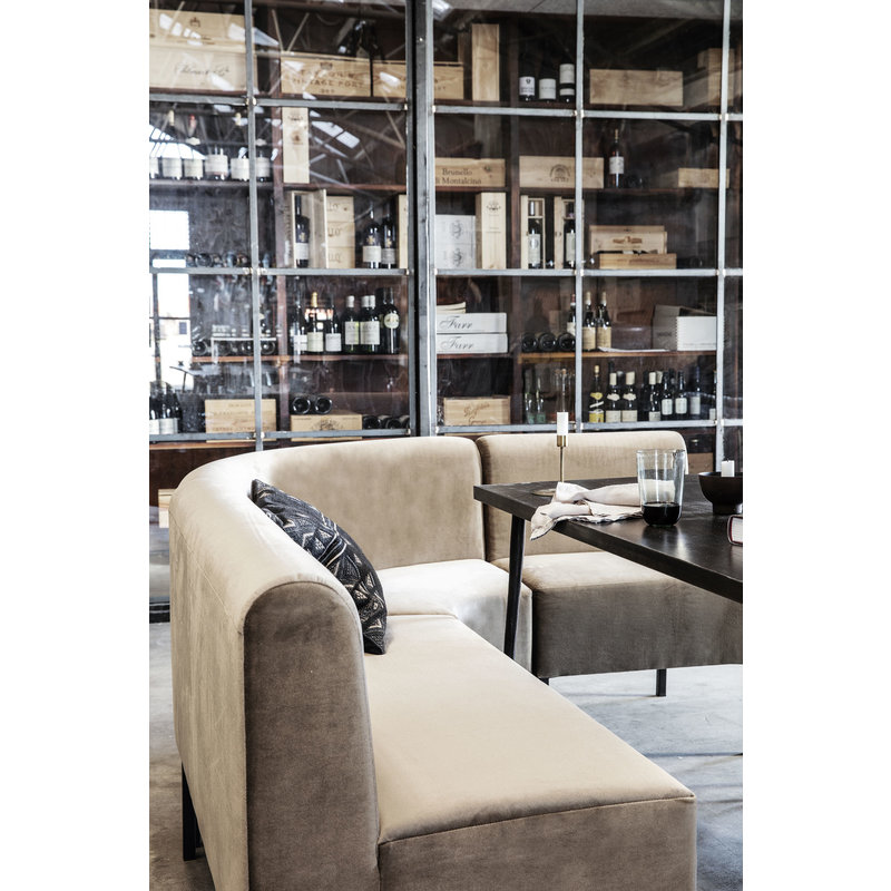 House Doctor-collectie Sofa Sand rond hoekelement