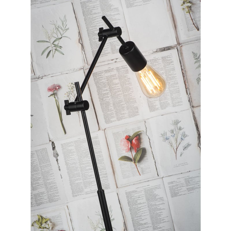 it's about RoMi-collectie Floor lamp iron Sheffield, black