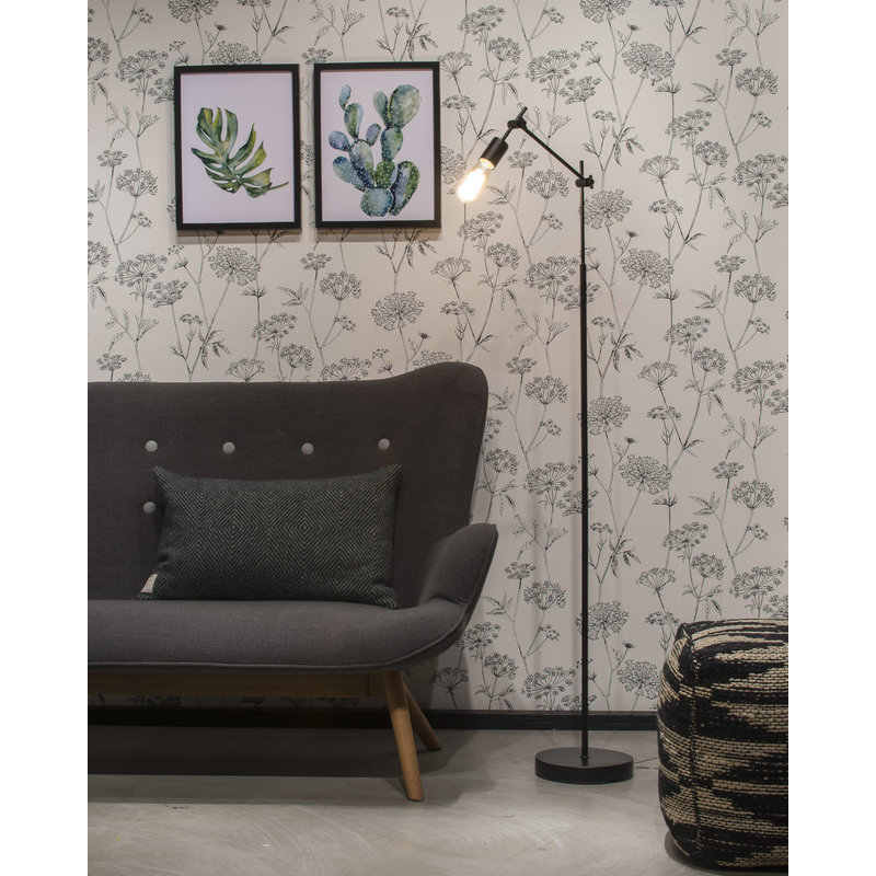 it's about RoMi-collectie Floor lamp iron Sheffield, black