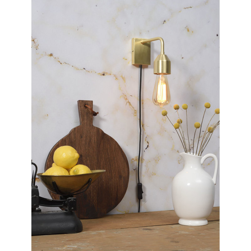 it's about RoMi-collectie Wandlamp goud Madrid  S