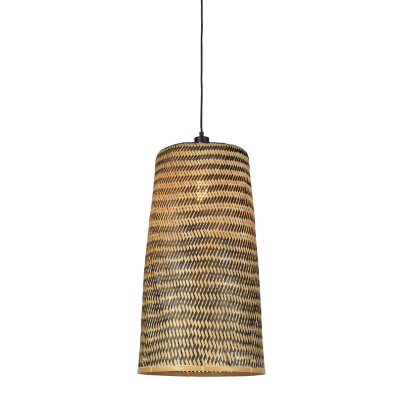 Good&Mojo-collectie Hanglamp Kalimantan bamboe/taps  L