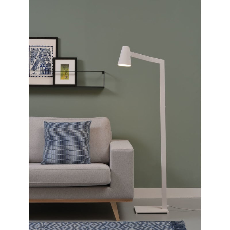 it's about RoMi-collectie Floor lamp iron Biarritz, white