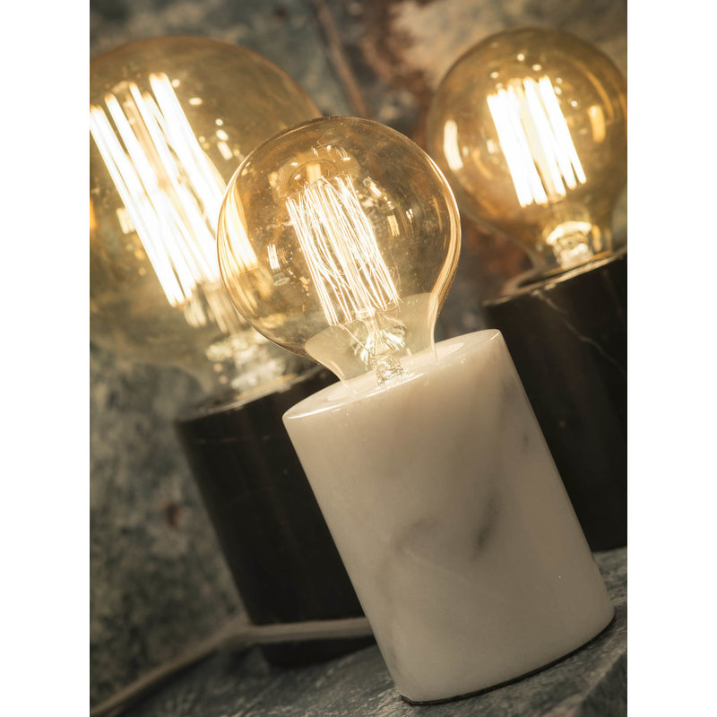 it's about RoMi-collectie Table lamp marble Athens, white