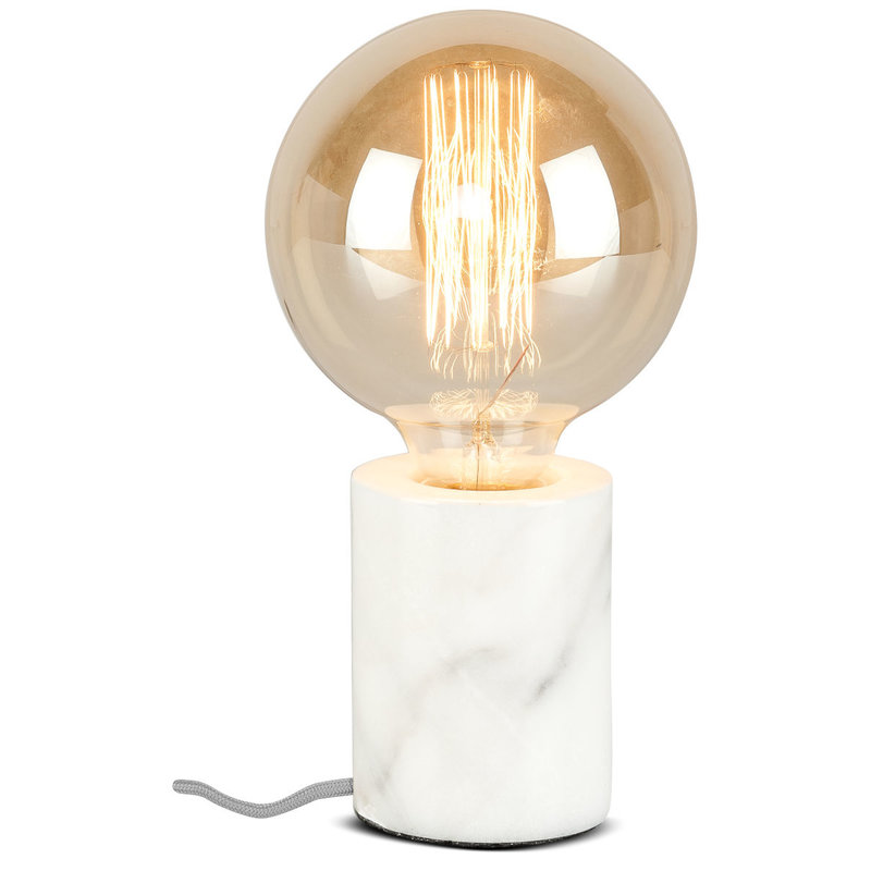 it's about RoMi-collectie Table lamp marble Athens, white