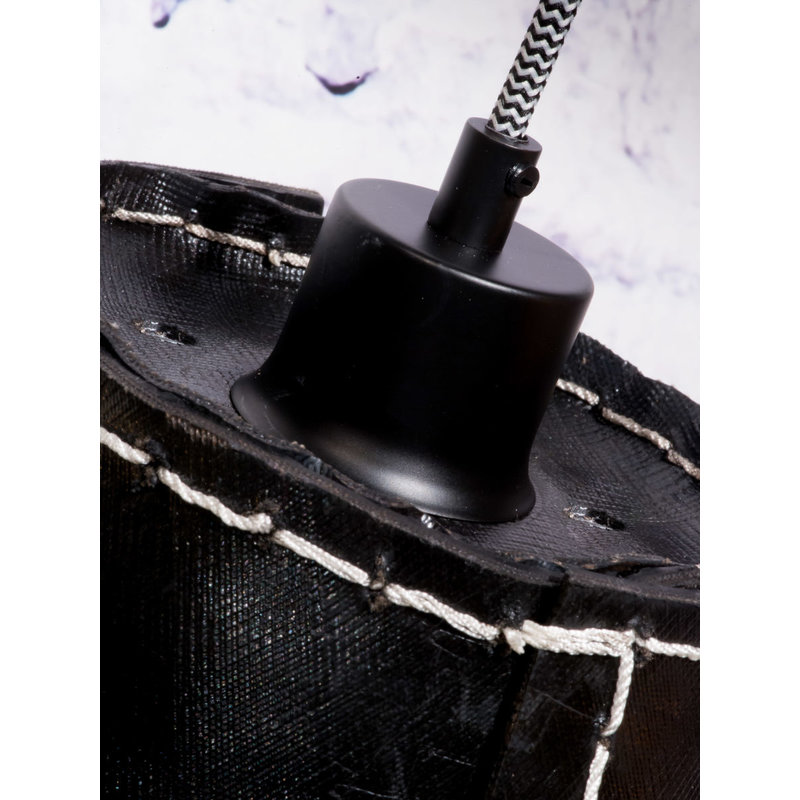 Good&Mojo-collectie Hanging lamp Amazon/3-shade black, L