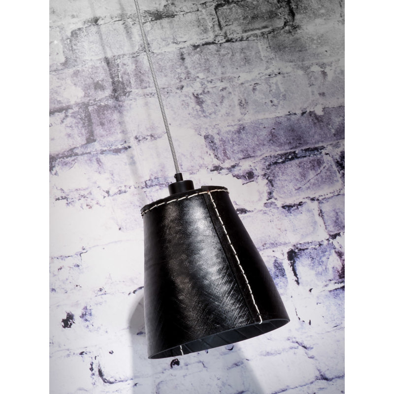 Good&Mojo-collectie Hanging lamp Amazon/single shade black, L