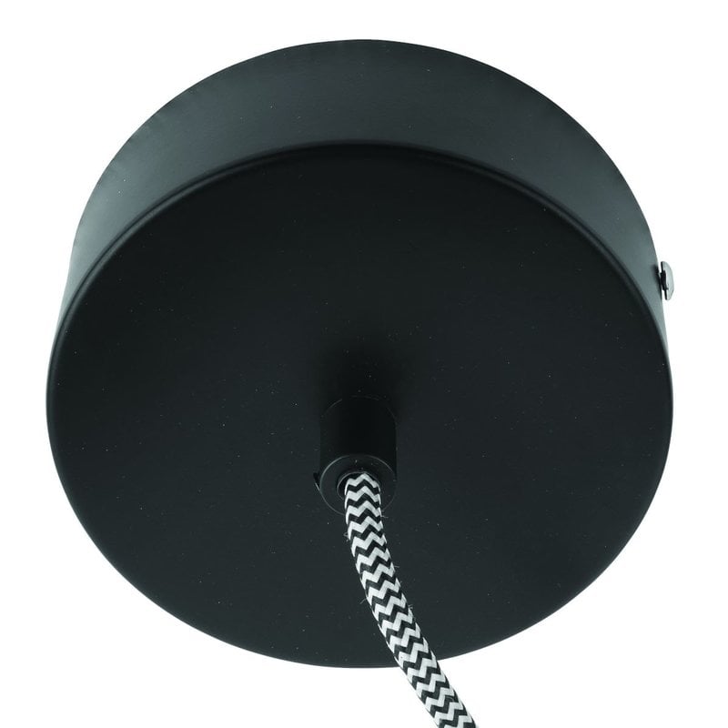 Good&Mojo-collectie Hanging lamp Amazon/1-shade black, S