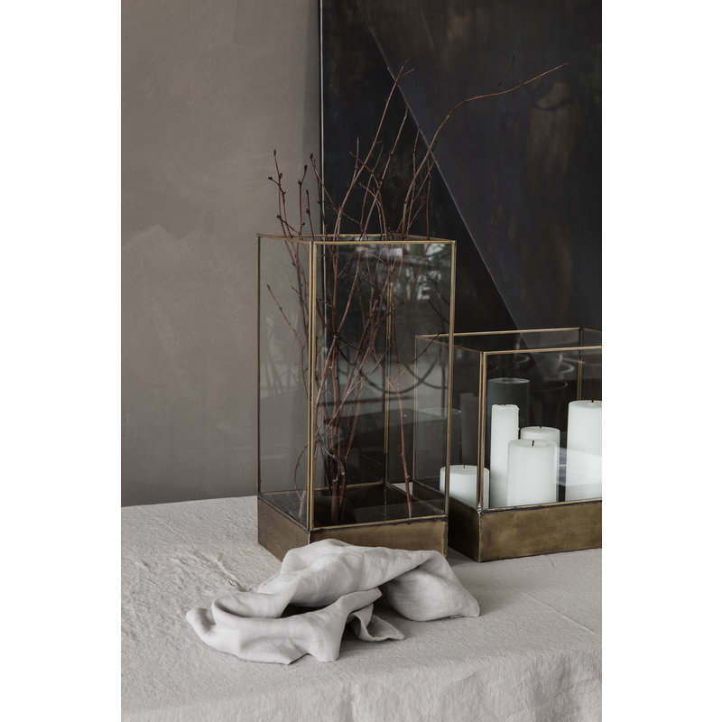 House Doctor-collectie Glazen box PLANT 45cm