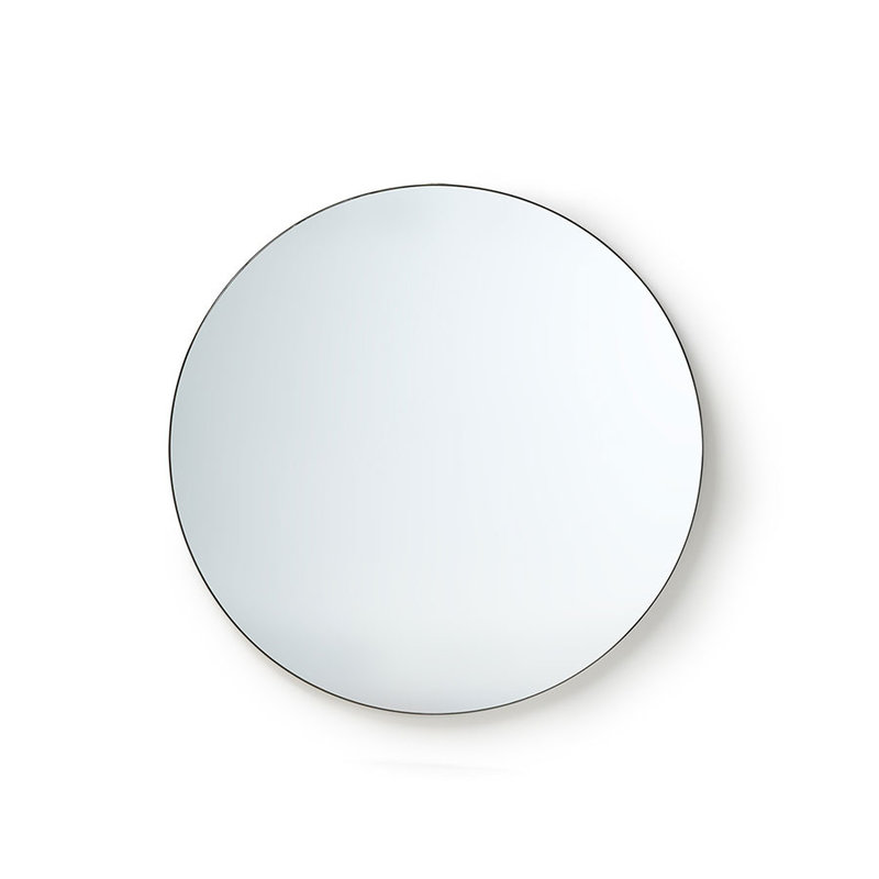 HKliving-collectie round mirror metal frame 80cm