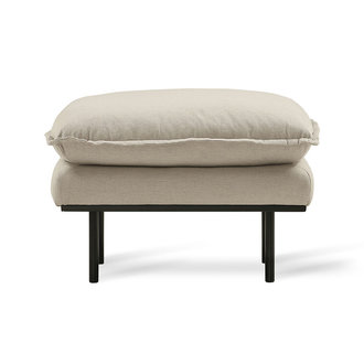 HKliving retro sofa hocker, cosy, beige