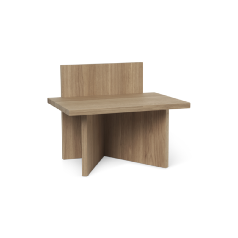 ferm LIVING-collectie Oblique Stool - Oak