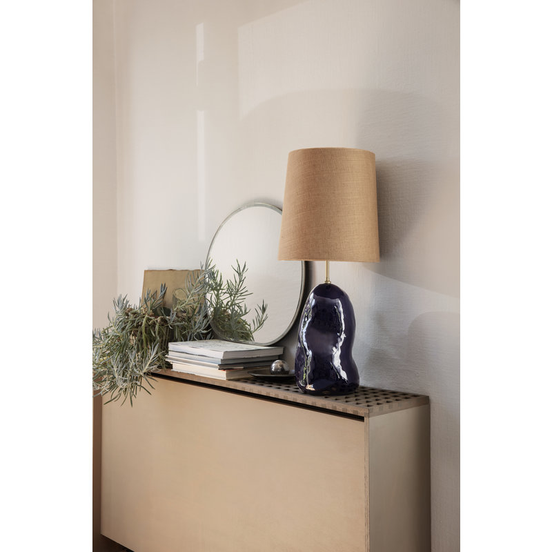 ferm LIVING-collectie Pond Mirror - Small - Black
