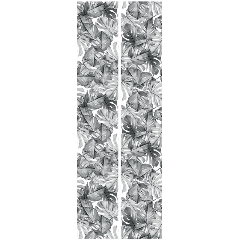 KEK Amsterdam-collectie Behang Monstera Black & white