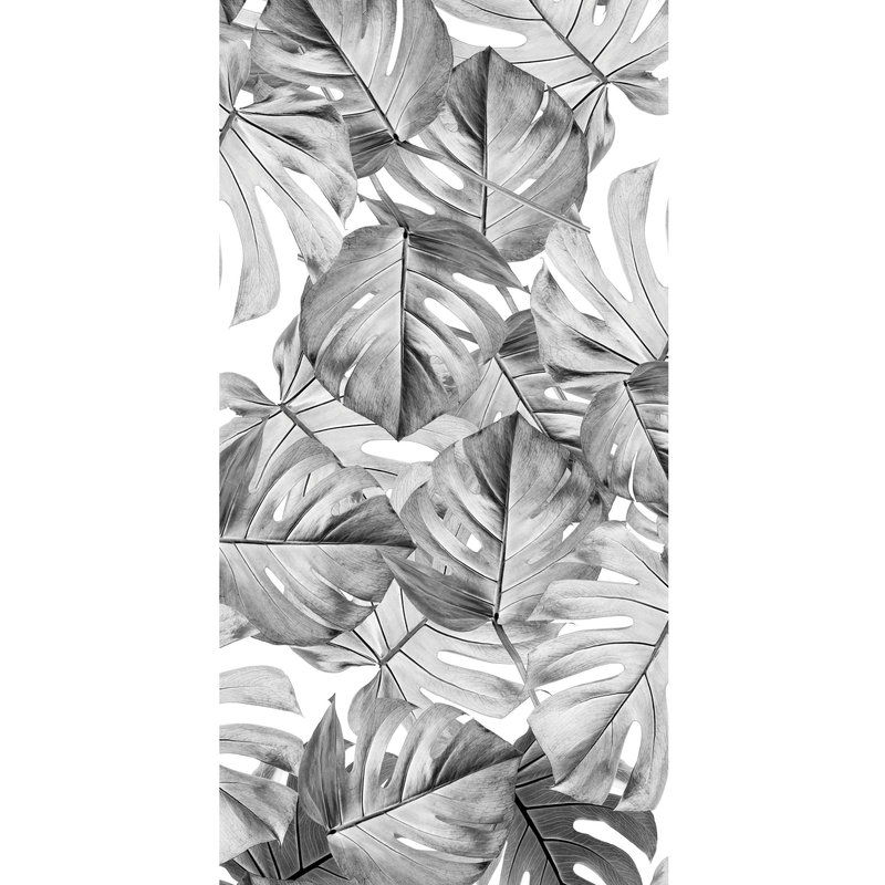 KEK Amsterdam-collectie Wallpaper Monstera Black & white