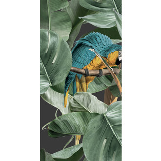 KEK Amsterdam Behang Botanical Birds,Black