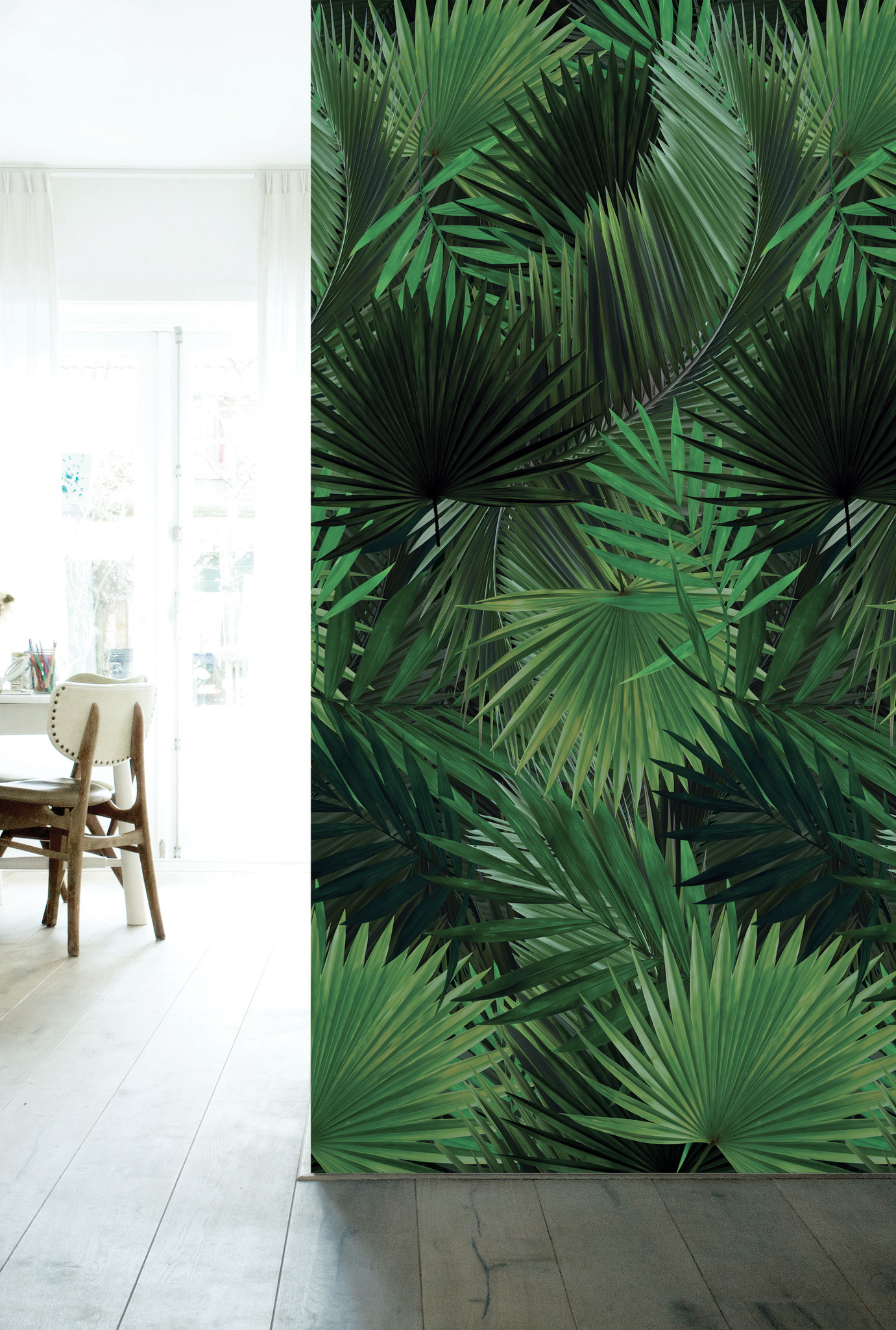 KEK Amsterdam-collectie Behang Palm leaves