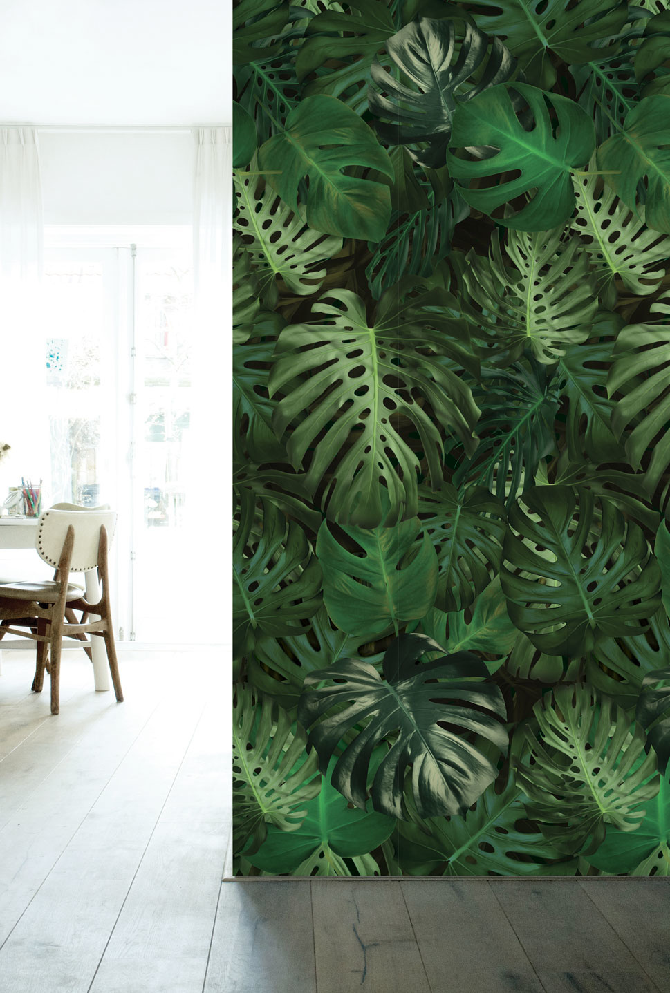KEK Amsterdam-collectie Behang Monstera leaves