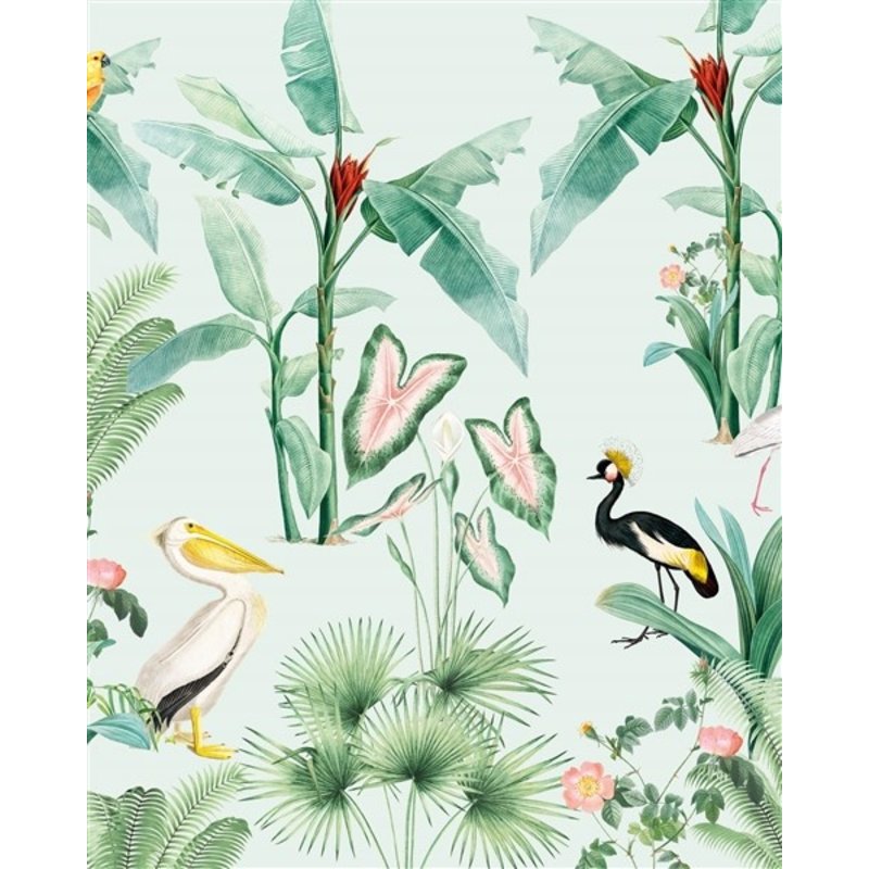 Creative Lab Amsterdam-collectie Pelican behang Mural