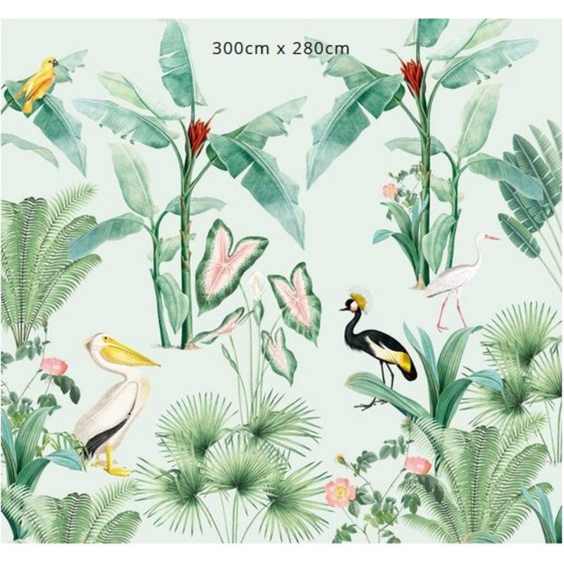 Creative Lab Amsterdam-collectie Pelican Wallpaper Mural