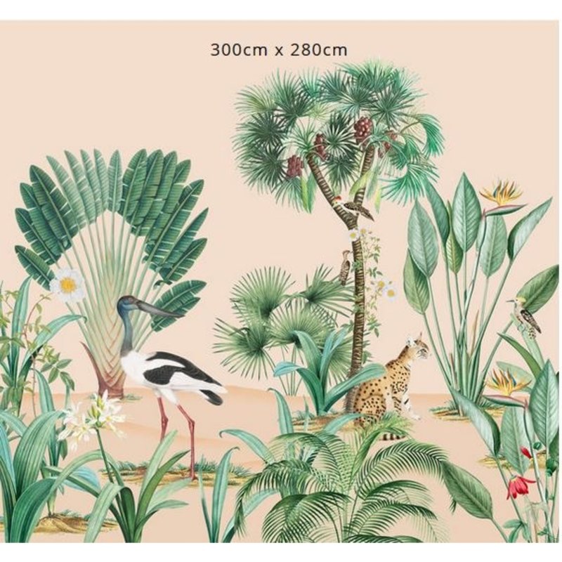 Creative Lab Amsterdam-collectie Catch Me behang Mural