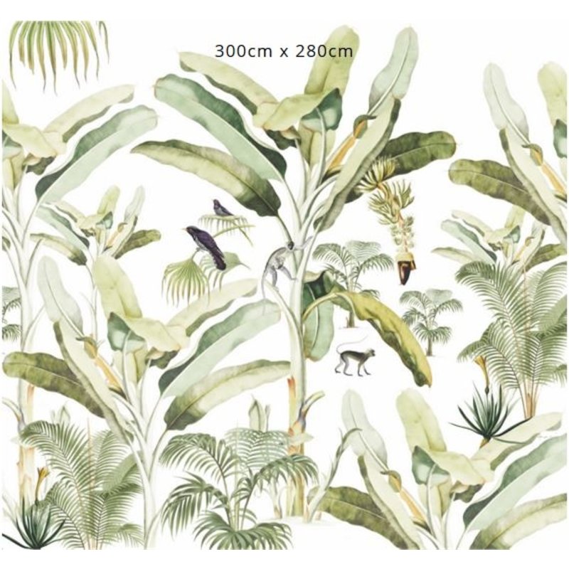 Creative Lab Amsterdam-collectie Baby Bananas behang Mural