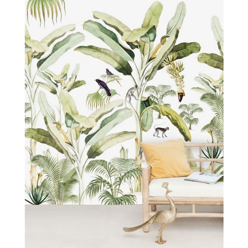 Creative Lab Amsterdam-collectie Baby Bananas behang Mural