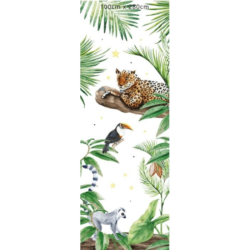 Creative Lab Amsterdam-collectie Jungle Tiger Wallpaper Mural