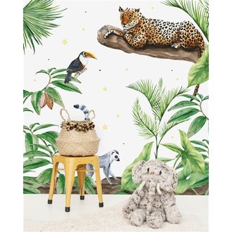 Creative Lab Amsterdam Jungle Tiger behang Mural