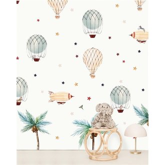 Creative Lab Amsterdam Little Balloon Wallpaper Mural